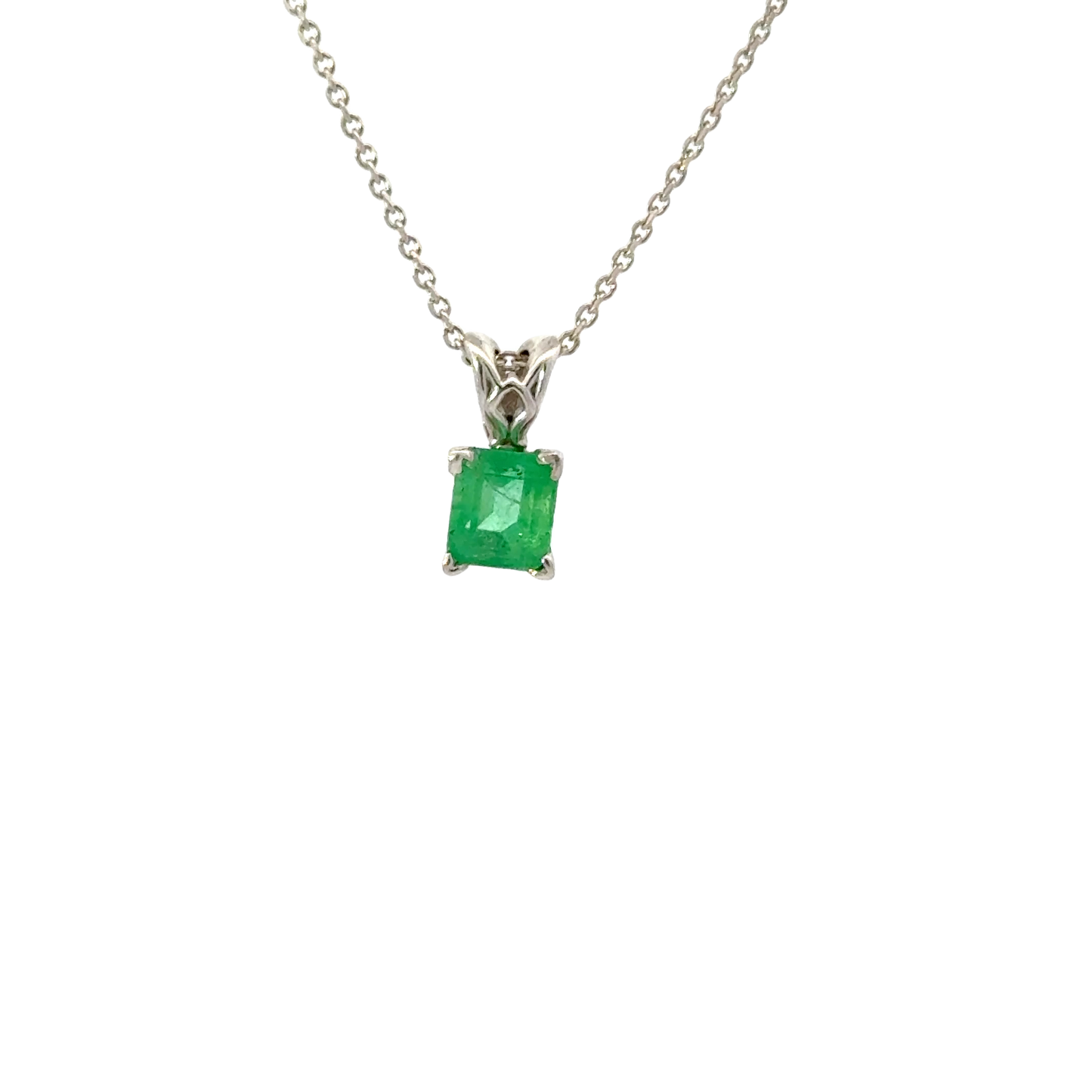 Elegant Emerald Pendant