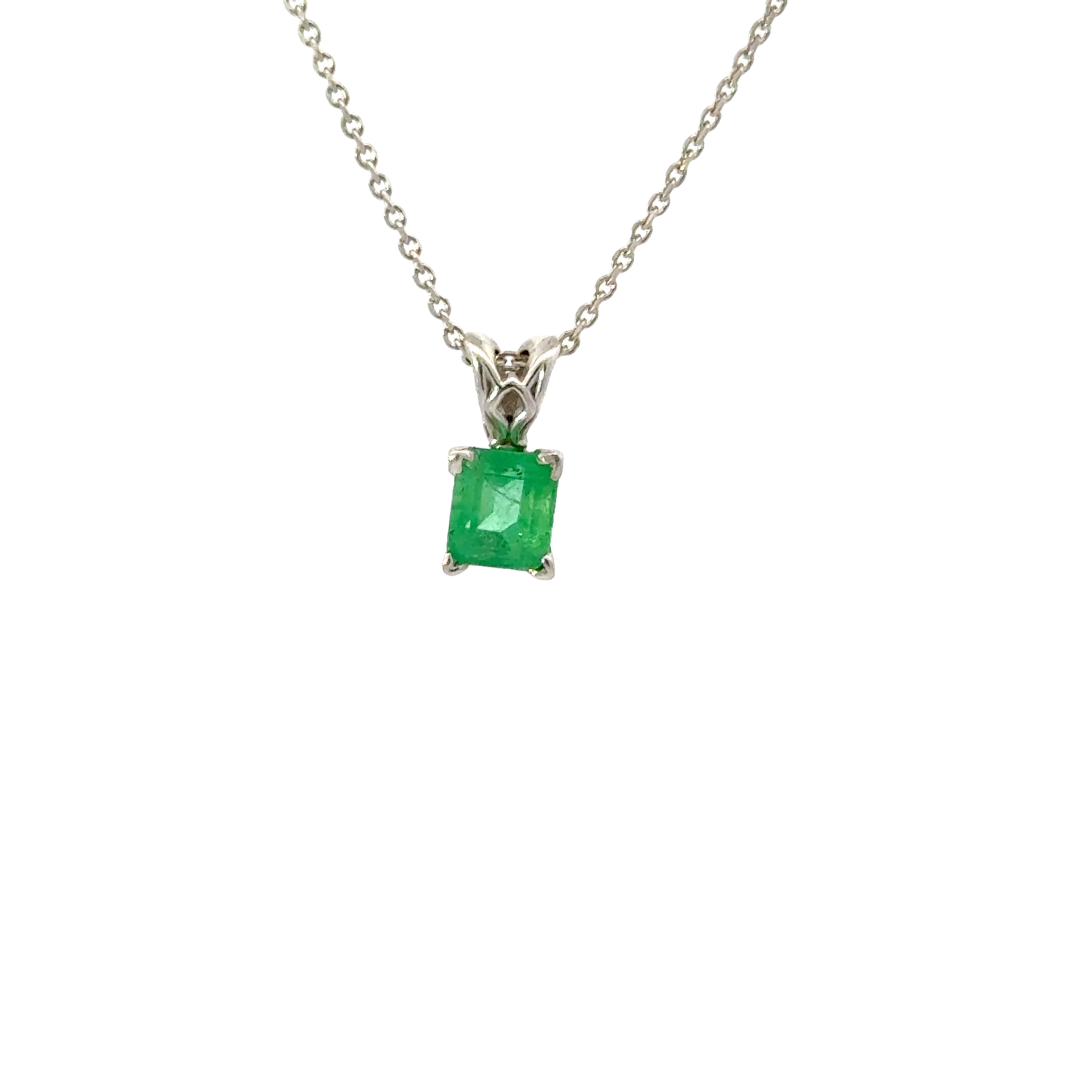 Elegant Emerald Pendant