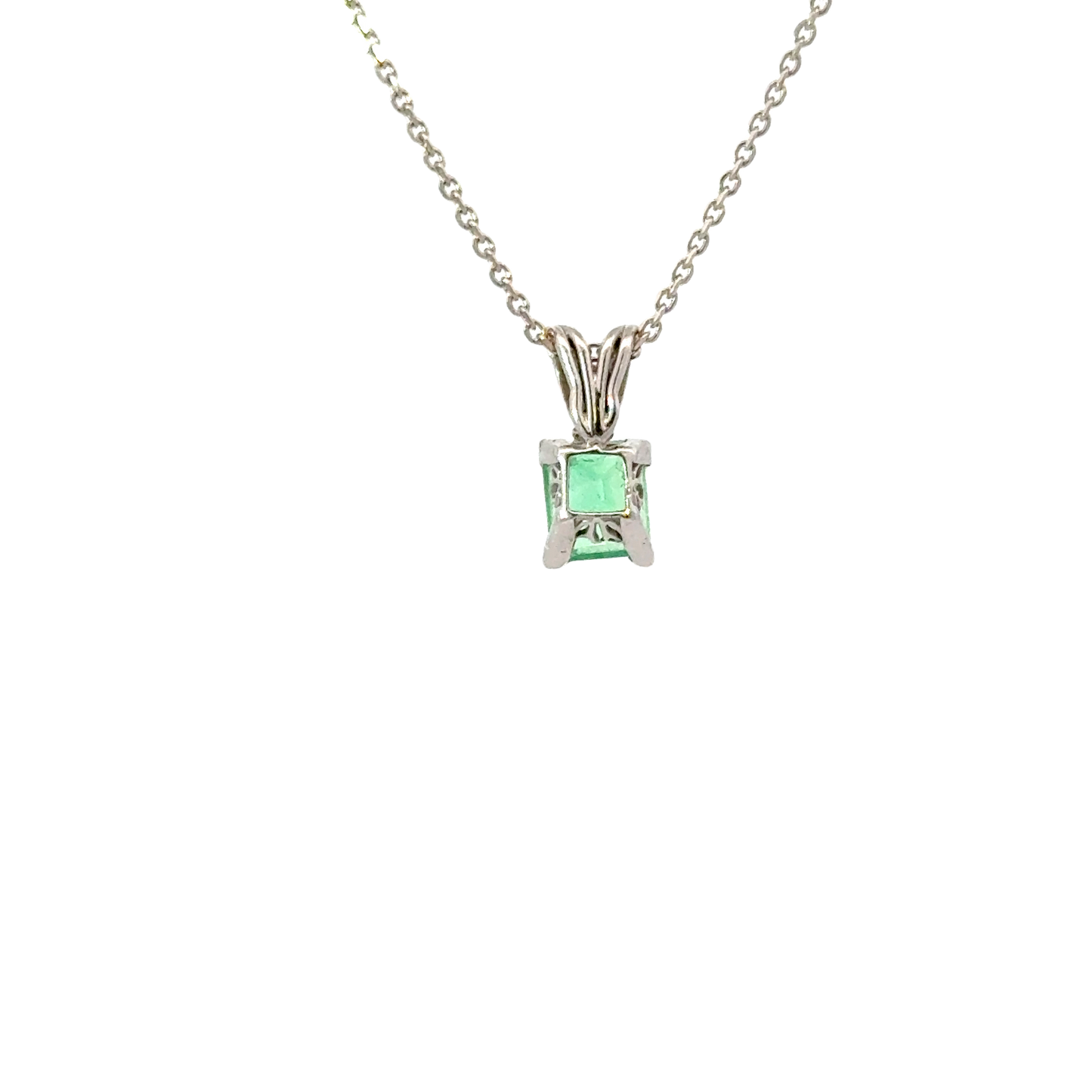 Elegant Emerald Pendant