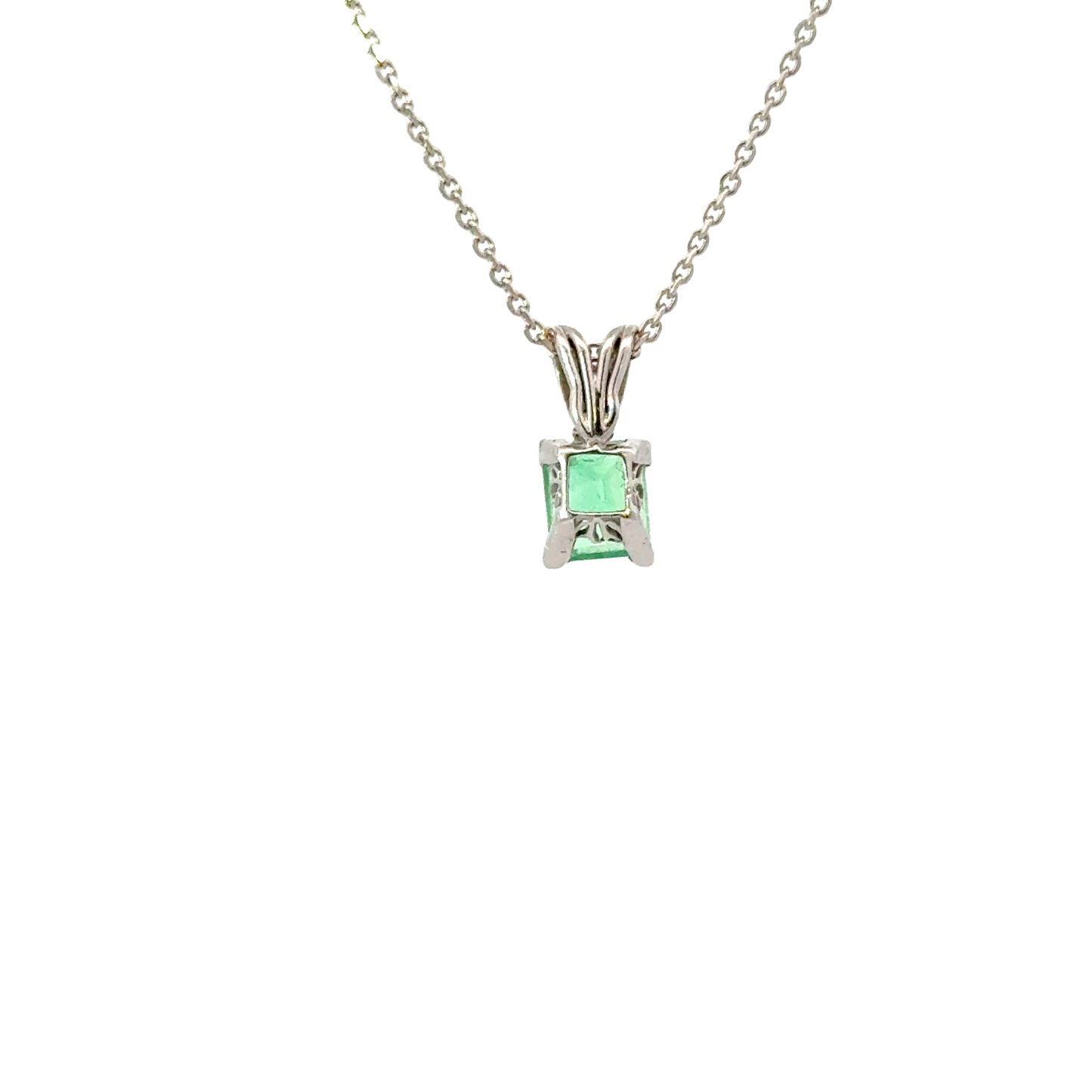 Elegant Emerald Pendant
