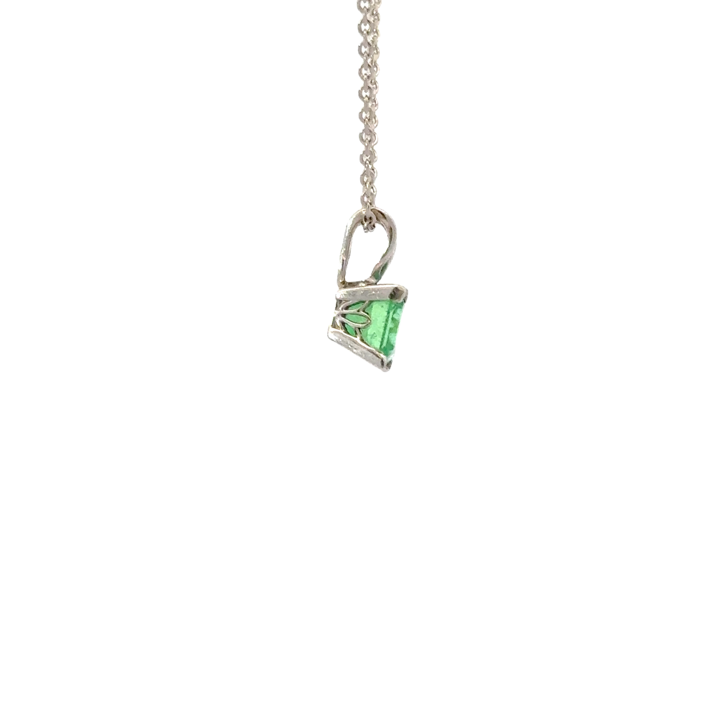 Elegant Emerald Pendant