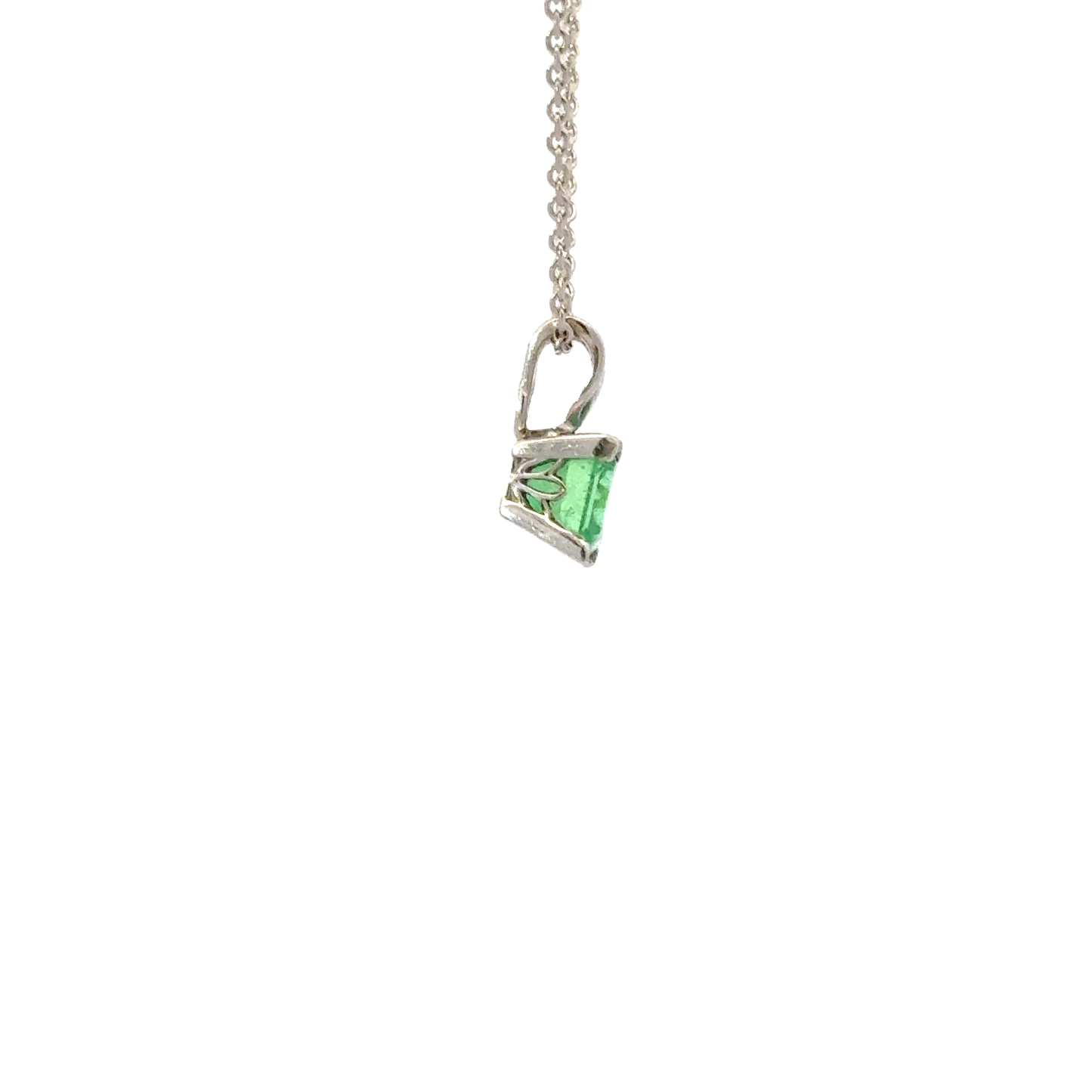 Elegant Emerald Pendant