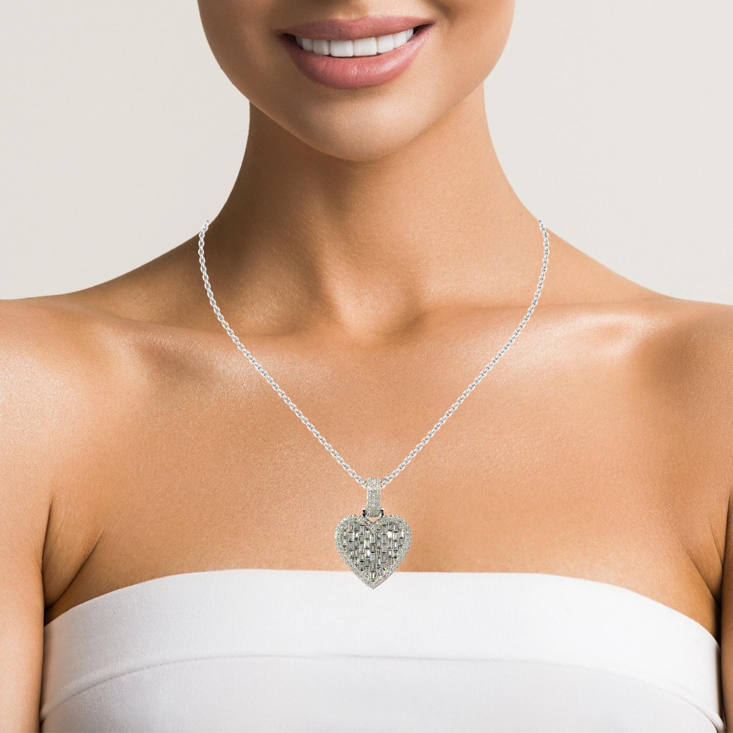 Elegant Heart-Shaped Pendant