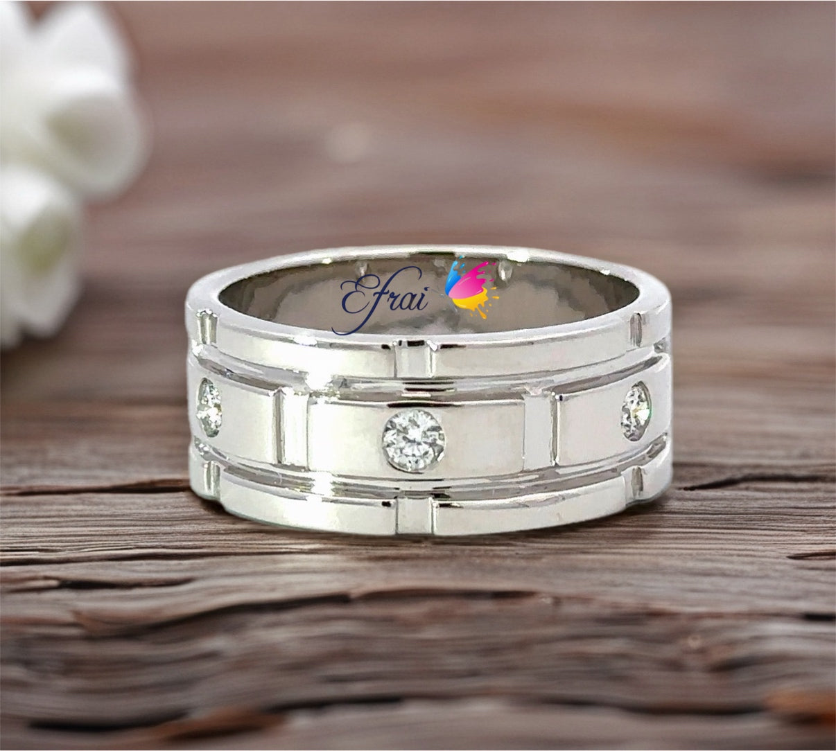 Gorgeous mens diamonds ring
