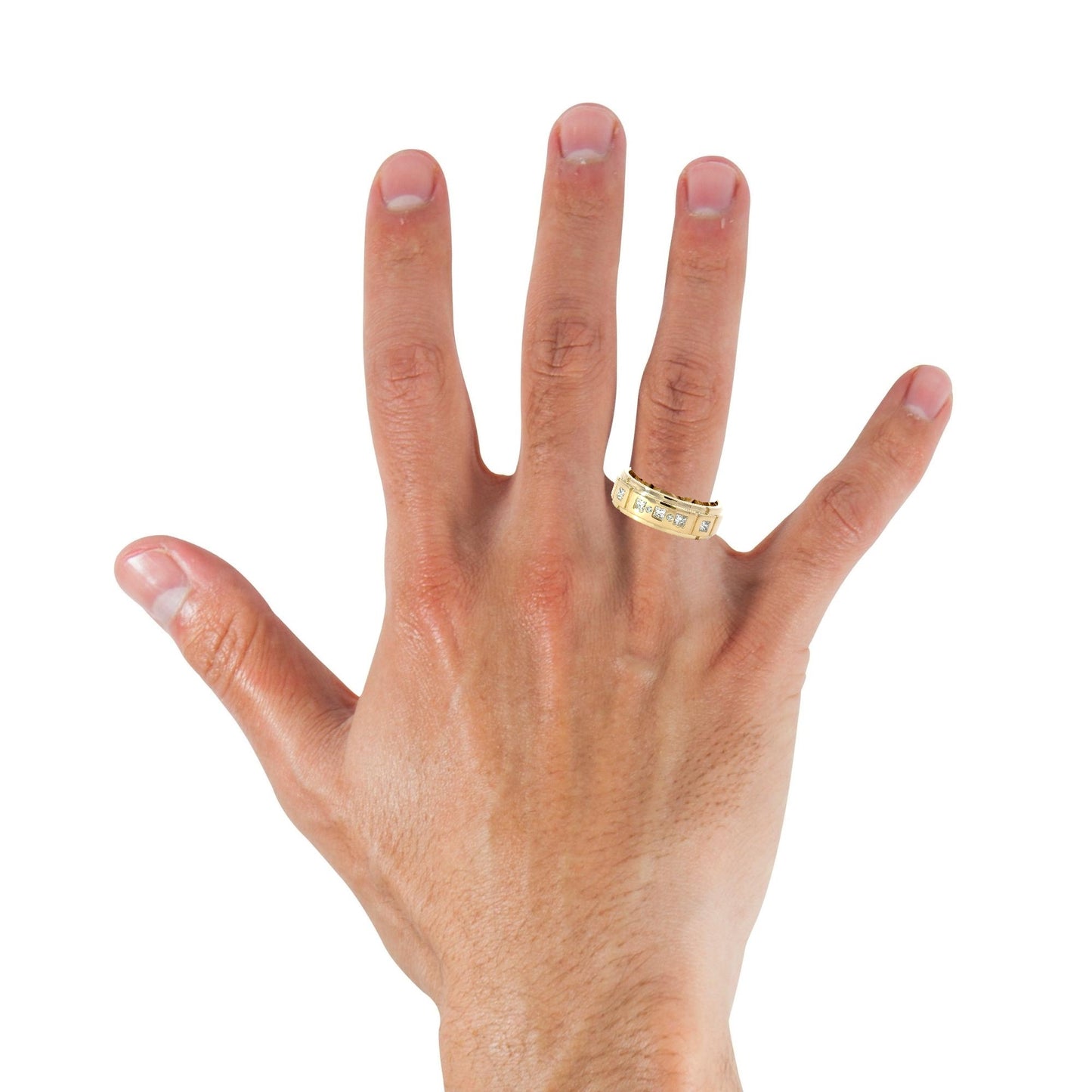 Gorgeous diamonds mens ring