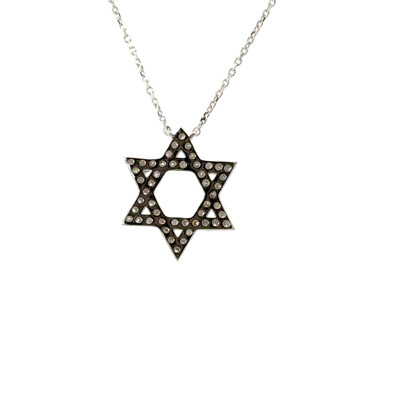 Elegant Star of David Pendant Necklace
