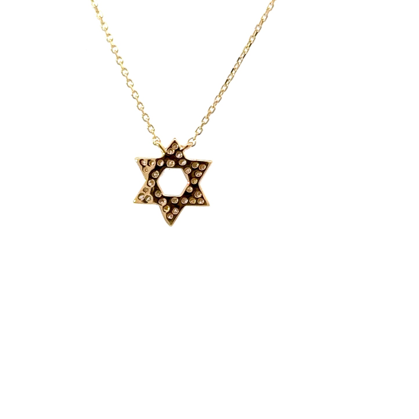 Elegant Star of David  Pendant Necklace