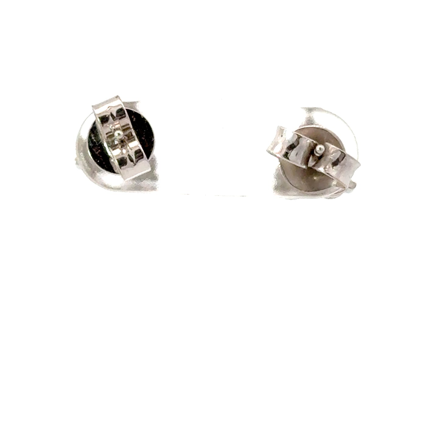 Elegant Three natural Diamonds Stud Earrings