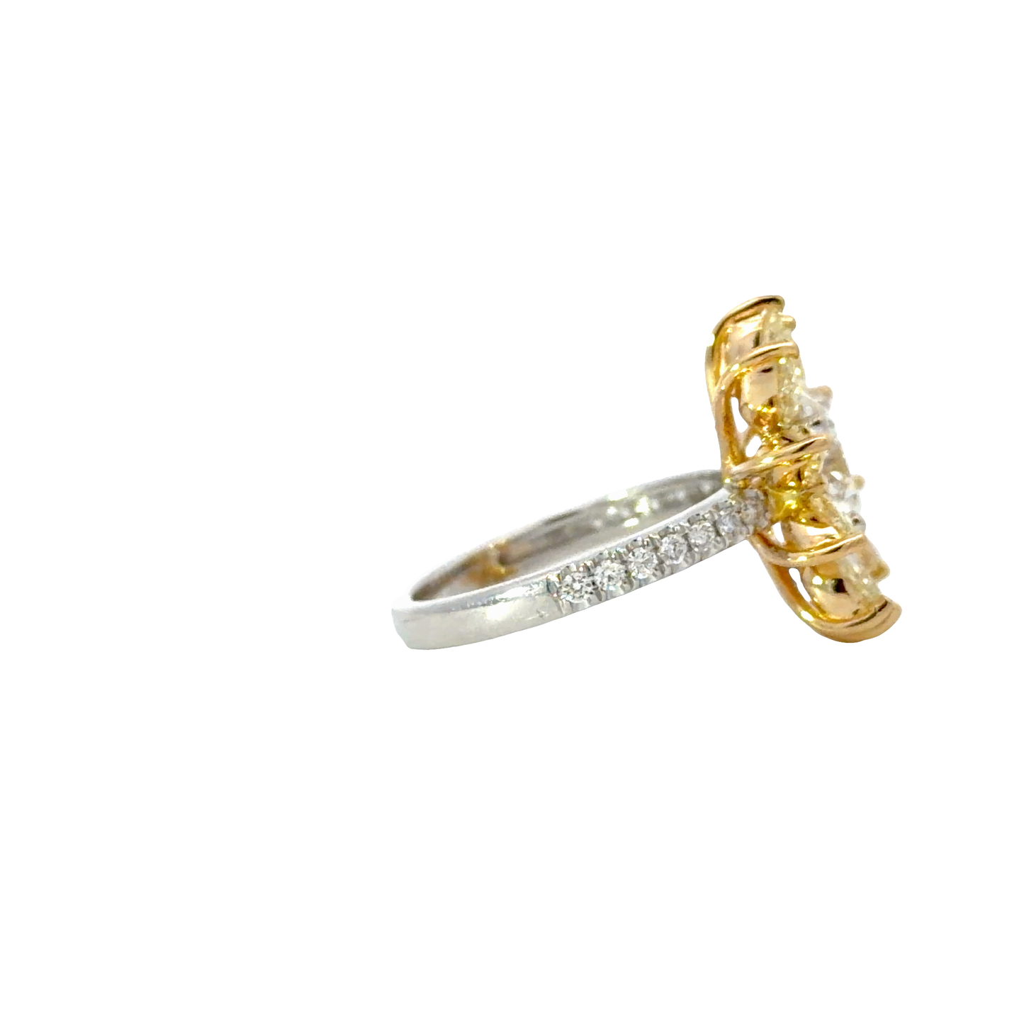 Gorgeous GIA Natural brilliant round diamond ring