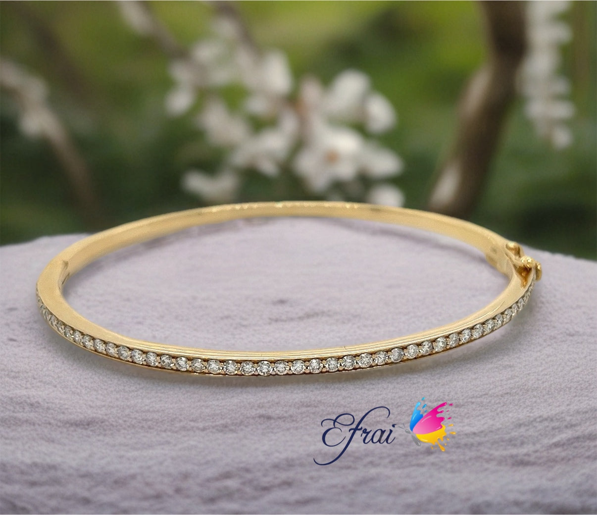 Diamonds bangle