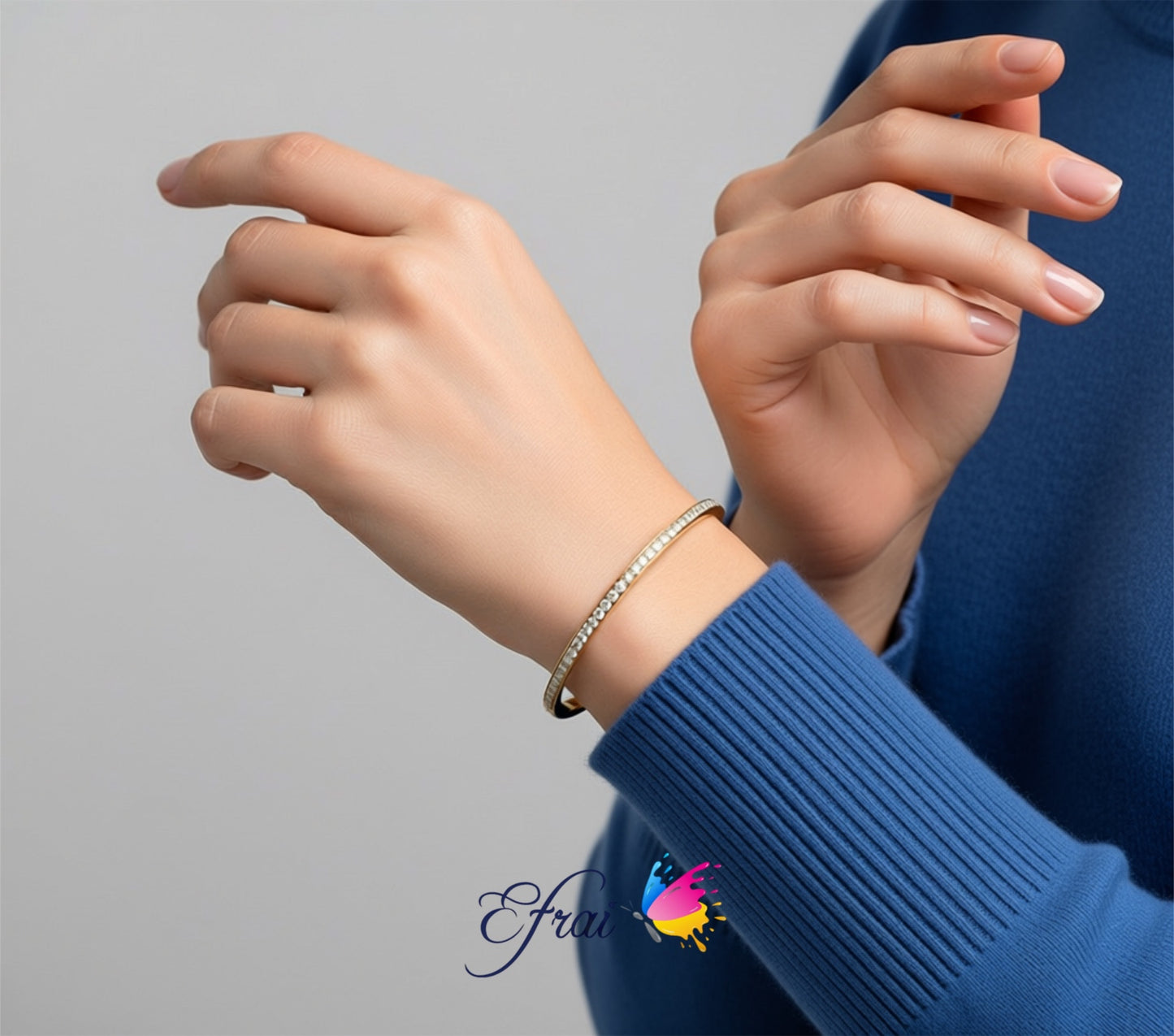 Diamonds bangle