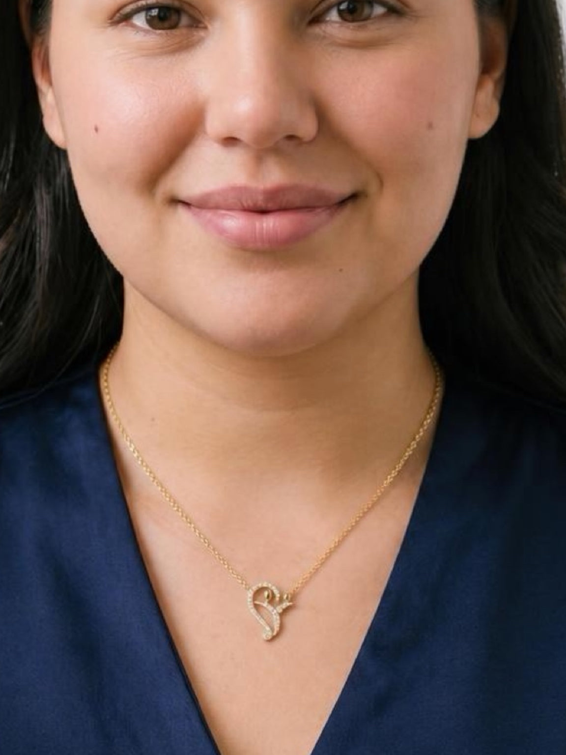 Mothers day diamonds necklace
