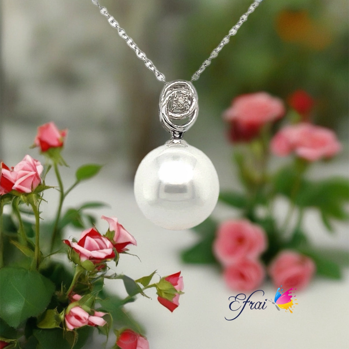 South Sea pearl dismonds necklace
