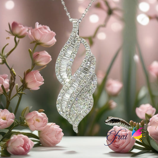 Baguette and round diamonds