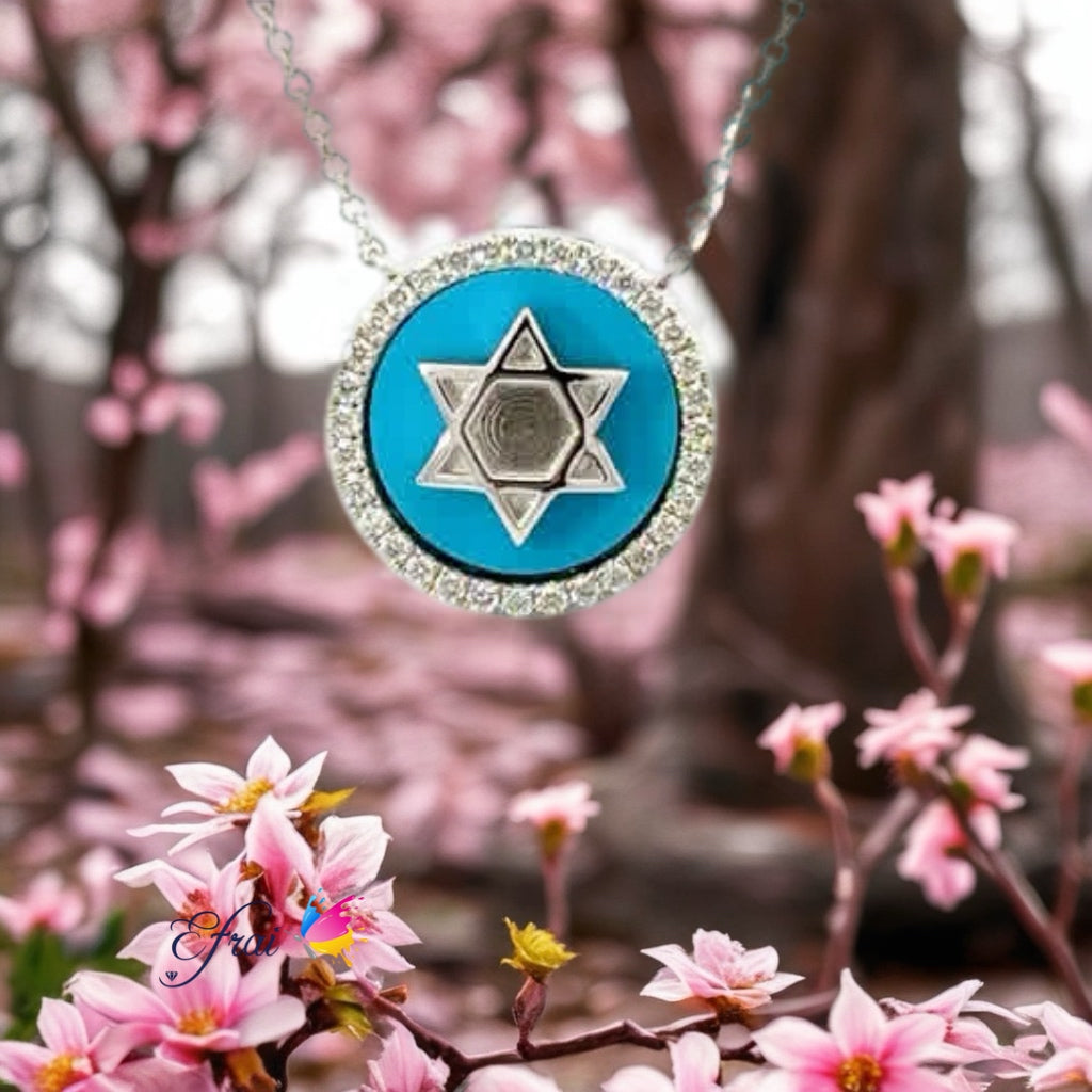 Elegant Star of David Pendant Necklace