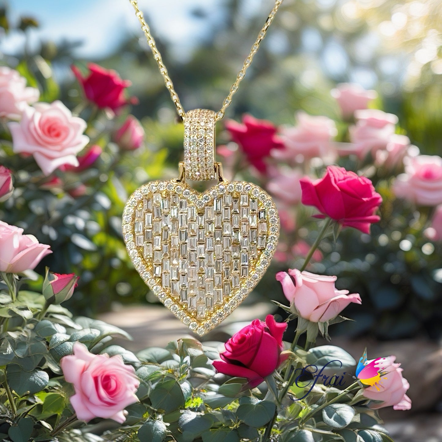 Elegant Heart-Shaped Pendant