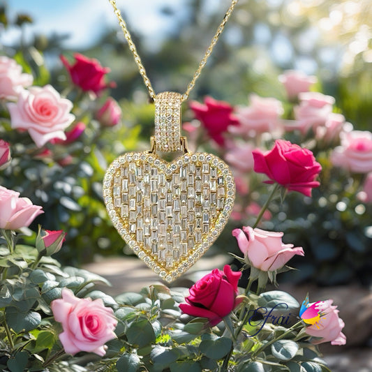 Elegant Heart-Shaped Pendant