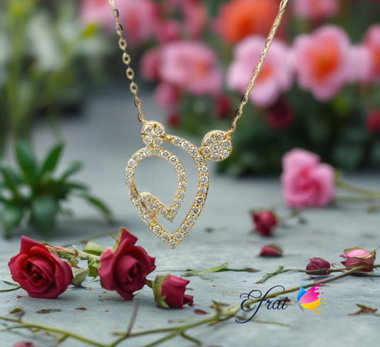 Mothers day diamonds necklace