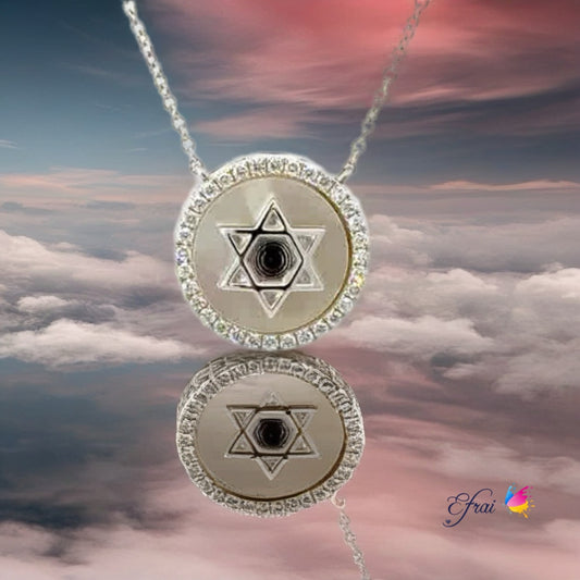 Elegant Star of David Pendant Necklace