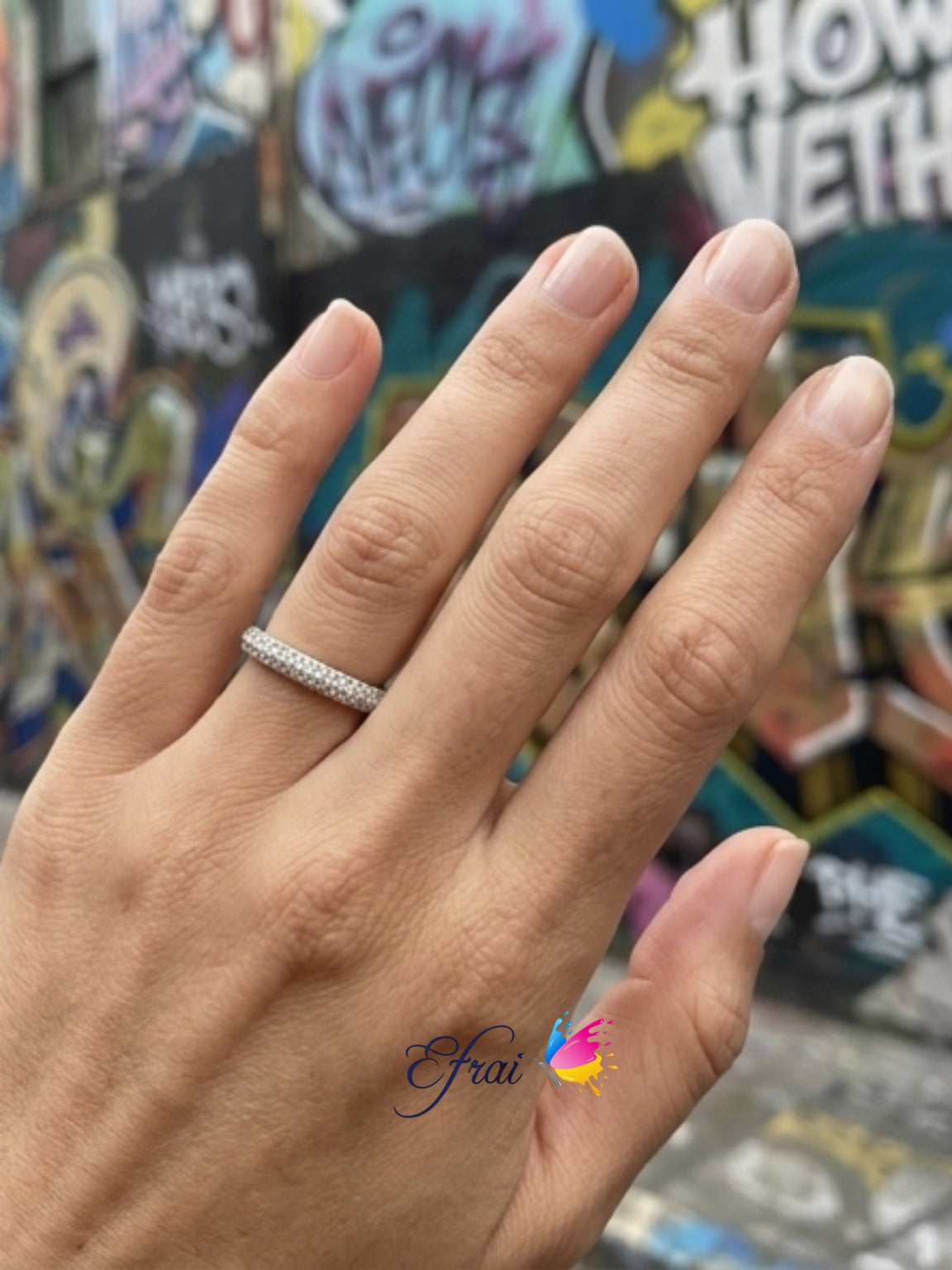 Diamonds eternity band