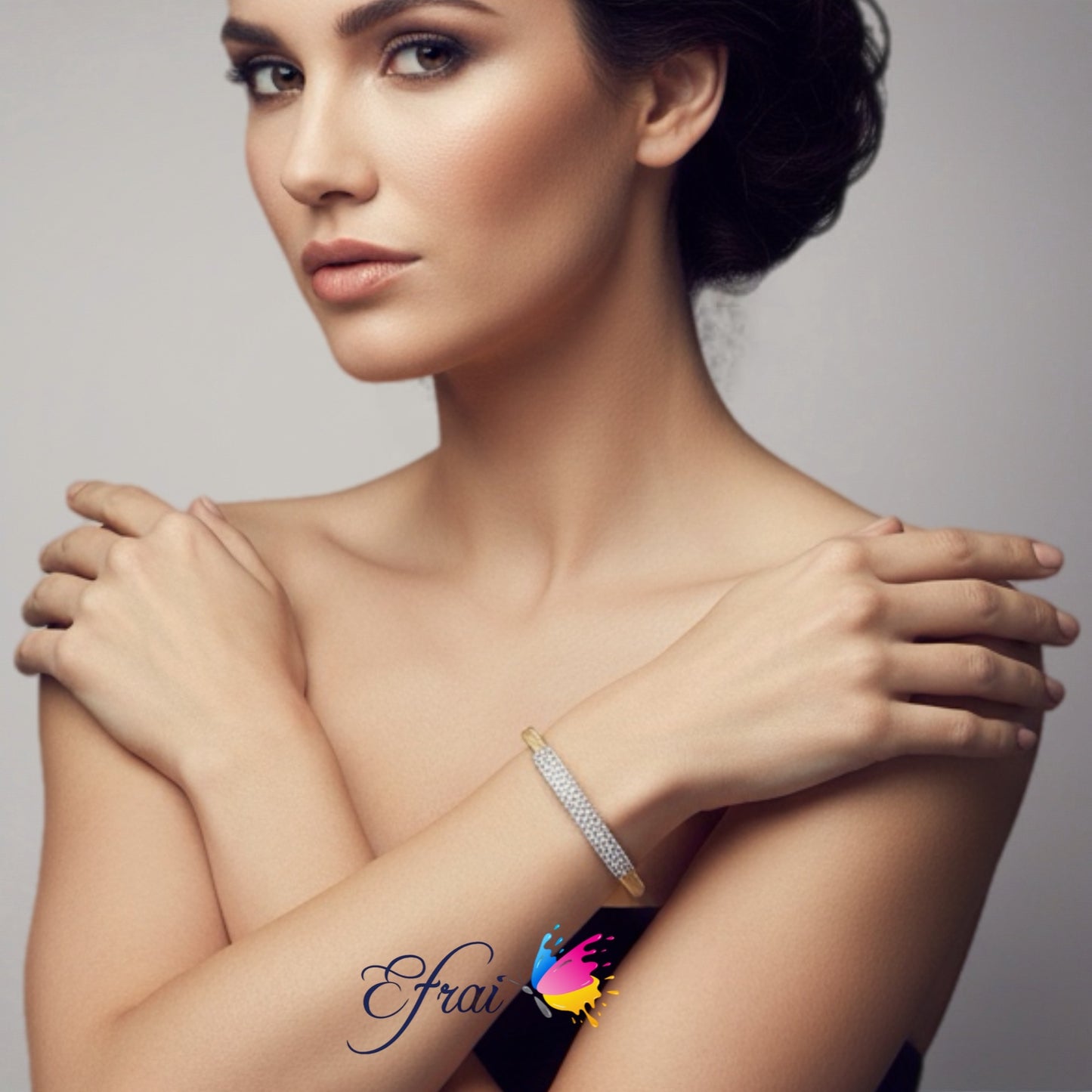 Diamond bangle
