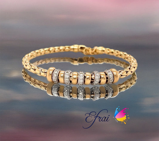Diamond bangle