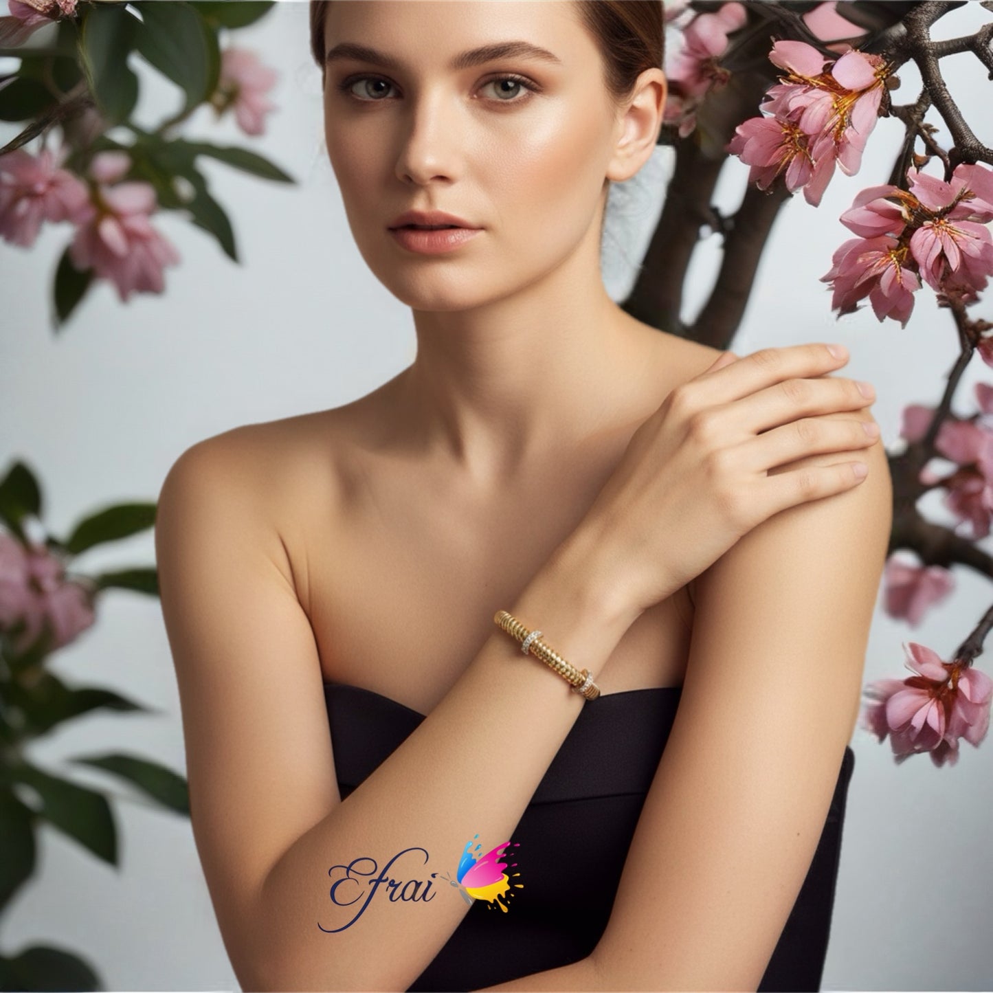 Diamond bangle