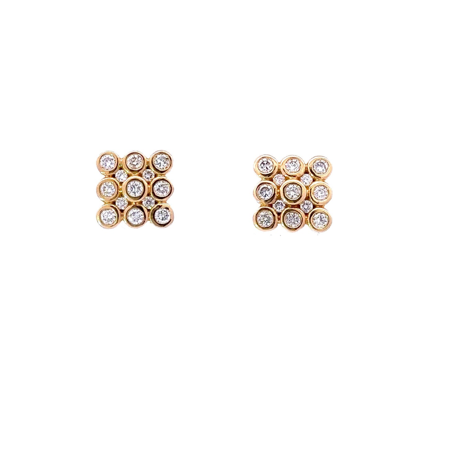 Busy bee diamonds earrings