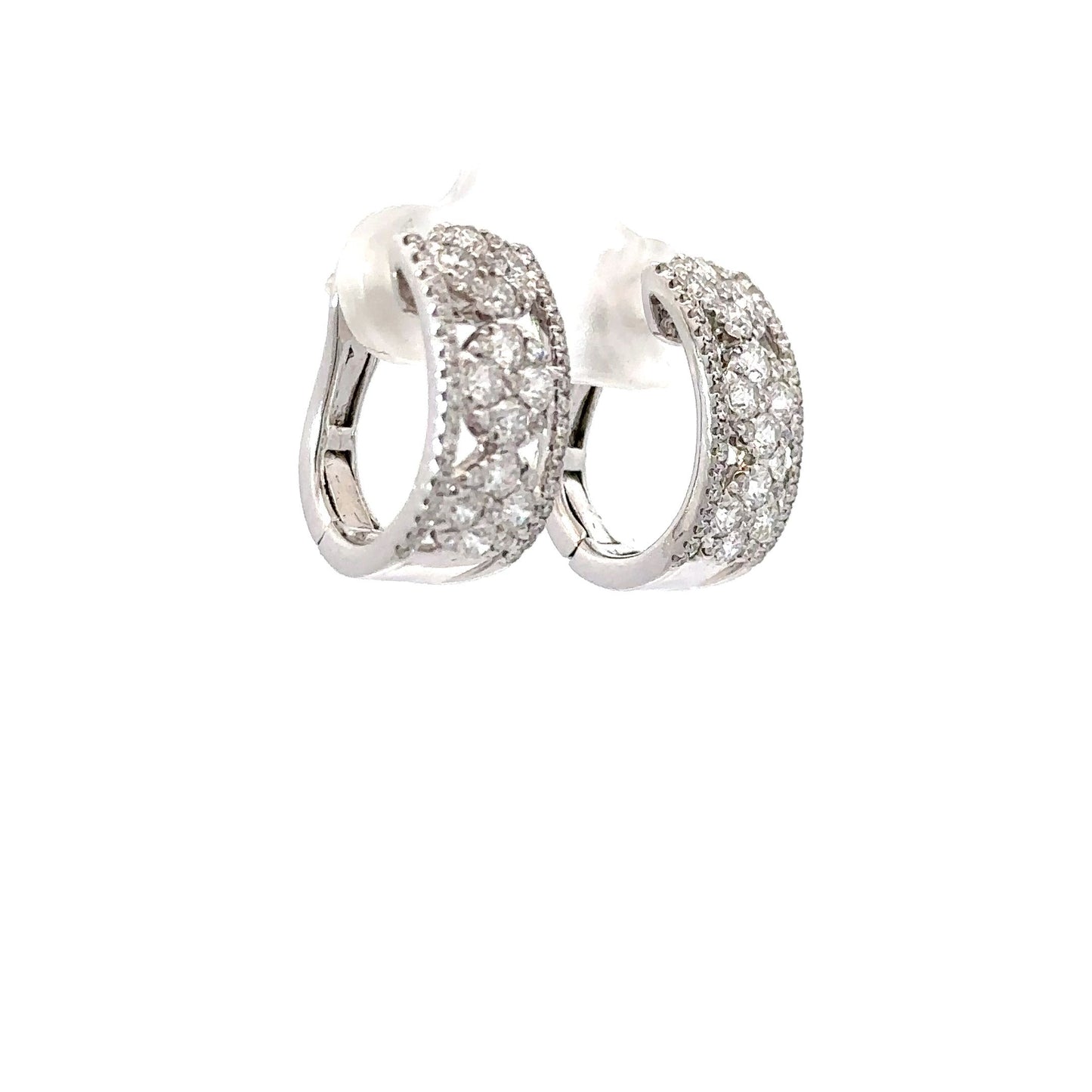 Exquisite new design in diamonds earrings