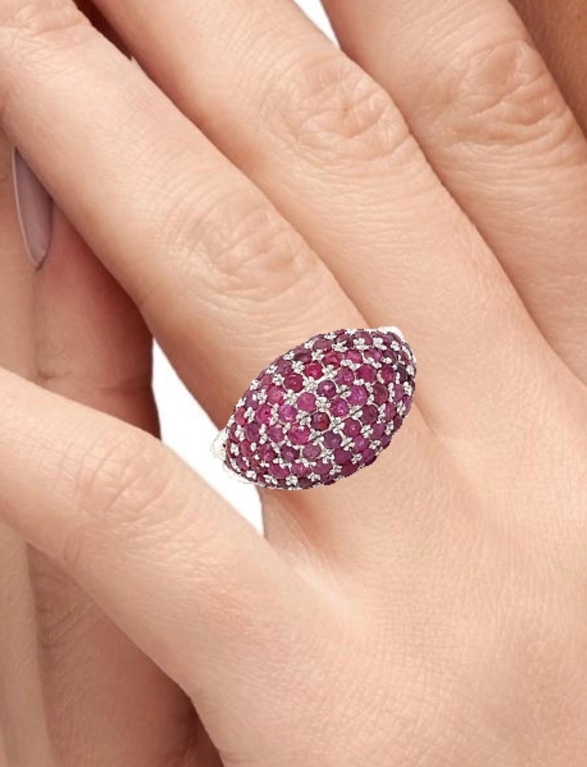 Ruby signet rings