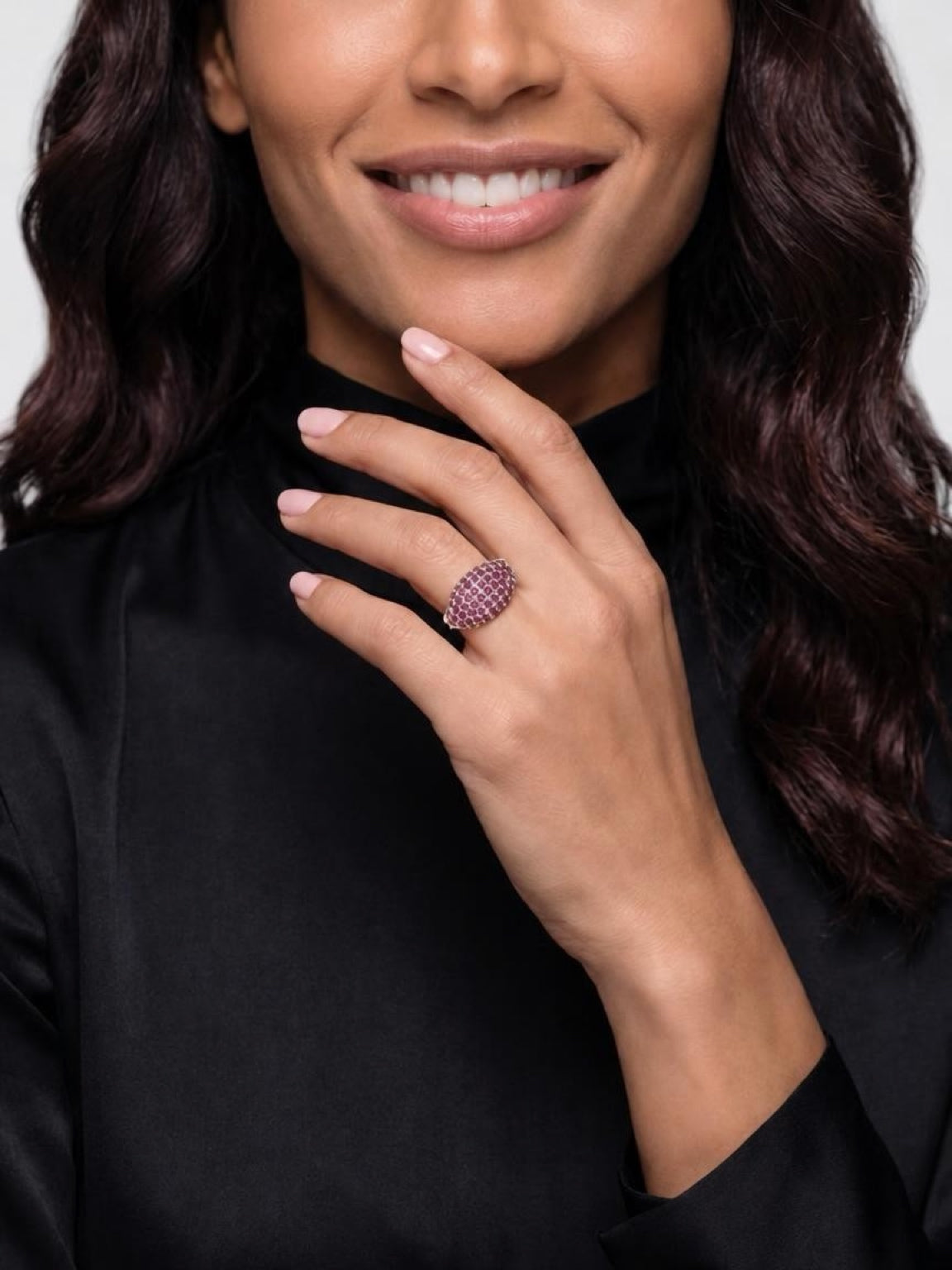 Ruby signet rings