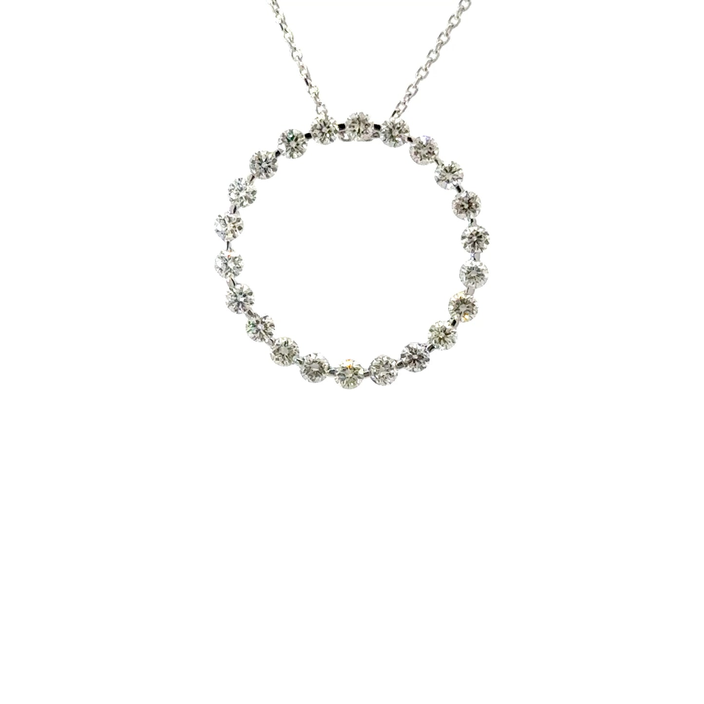 Elegant Diamond Pendant Necklace