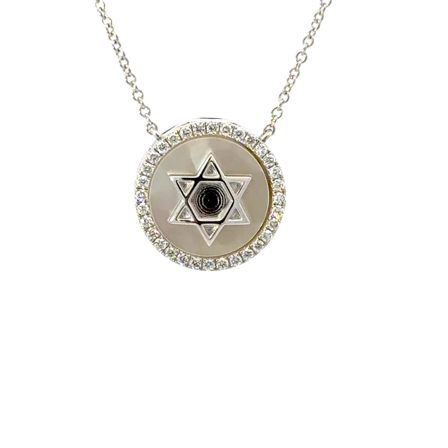 Elegant Star of David Pendant Necklace