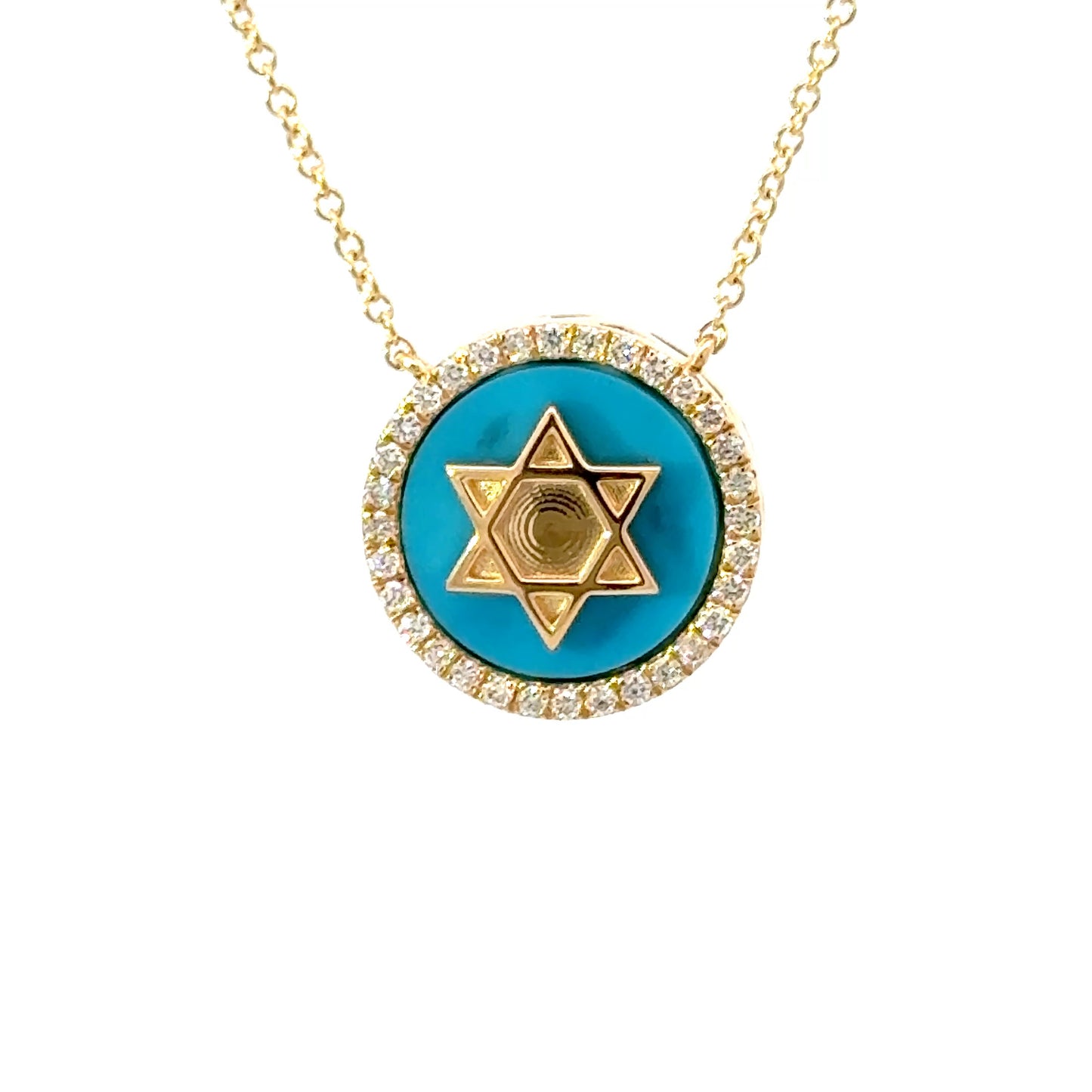 Elegant Star of David Pendant Necklace