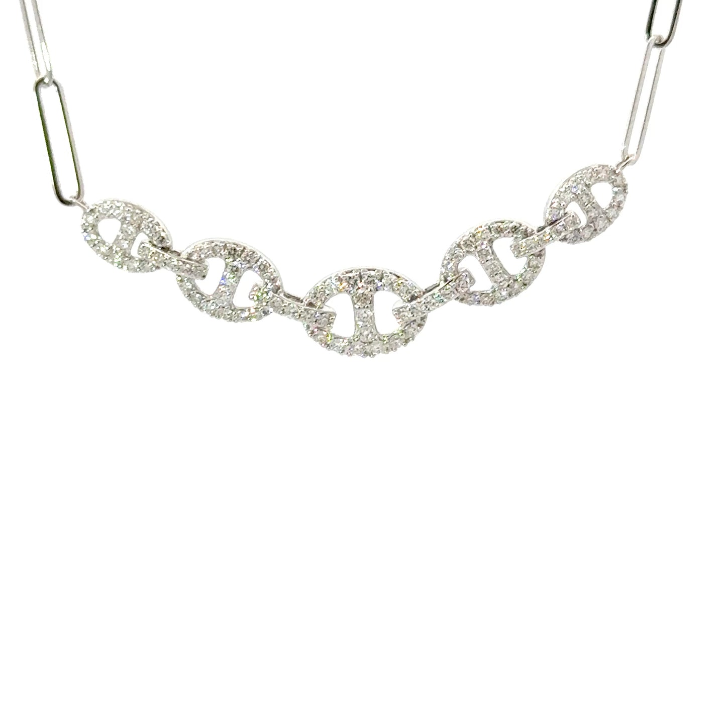 Elegant natural diamonds Necklace