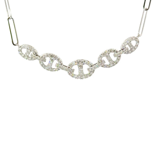 Elegant Diamonds Necklace