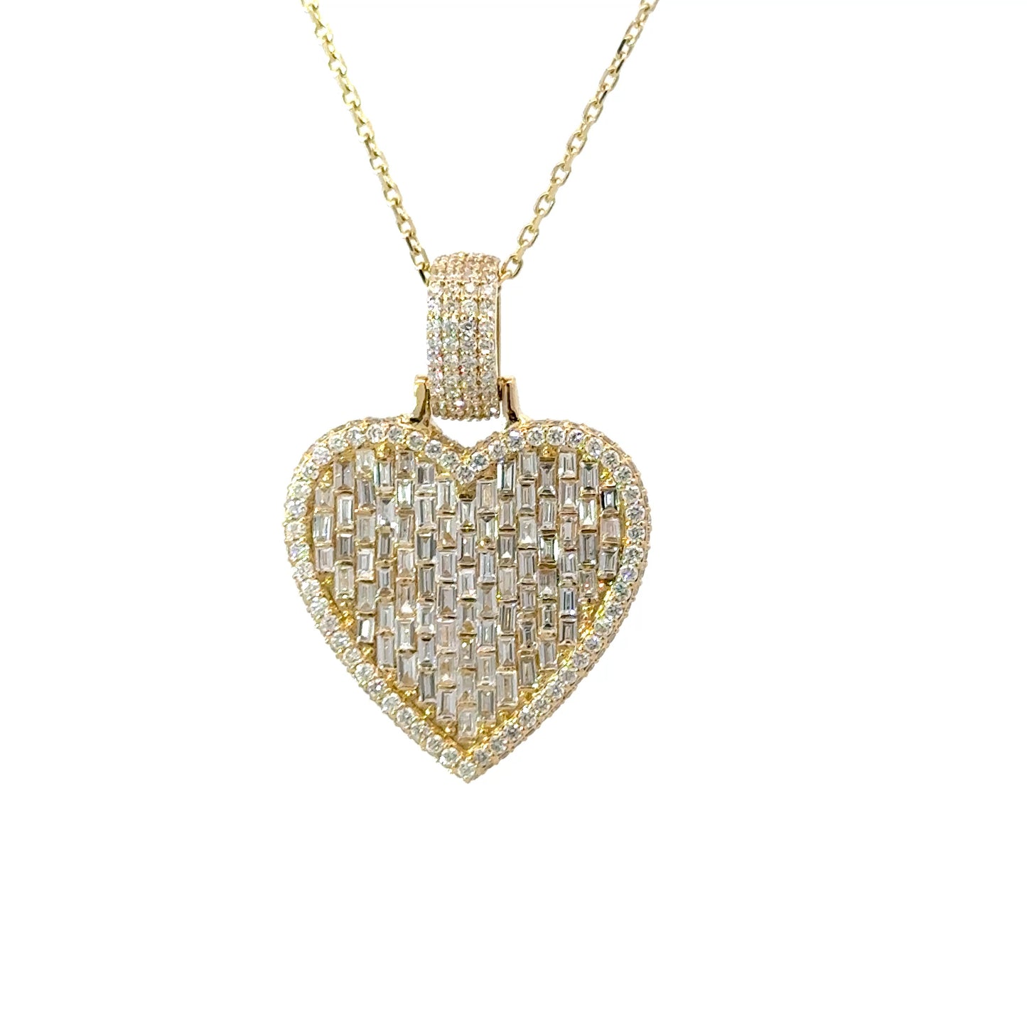 Elegant Heart-Shaped Pendant