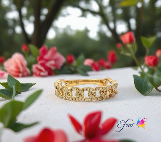 Diamonds chain rings