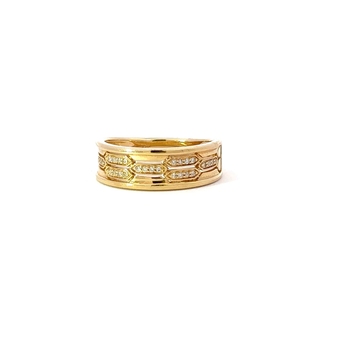 Beautiful natural diamonds ring