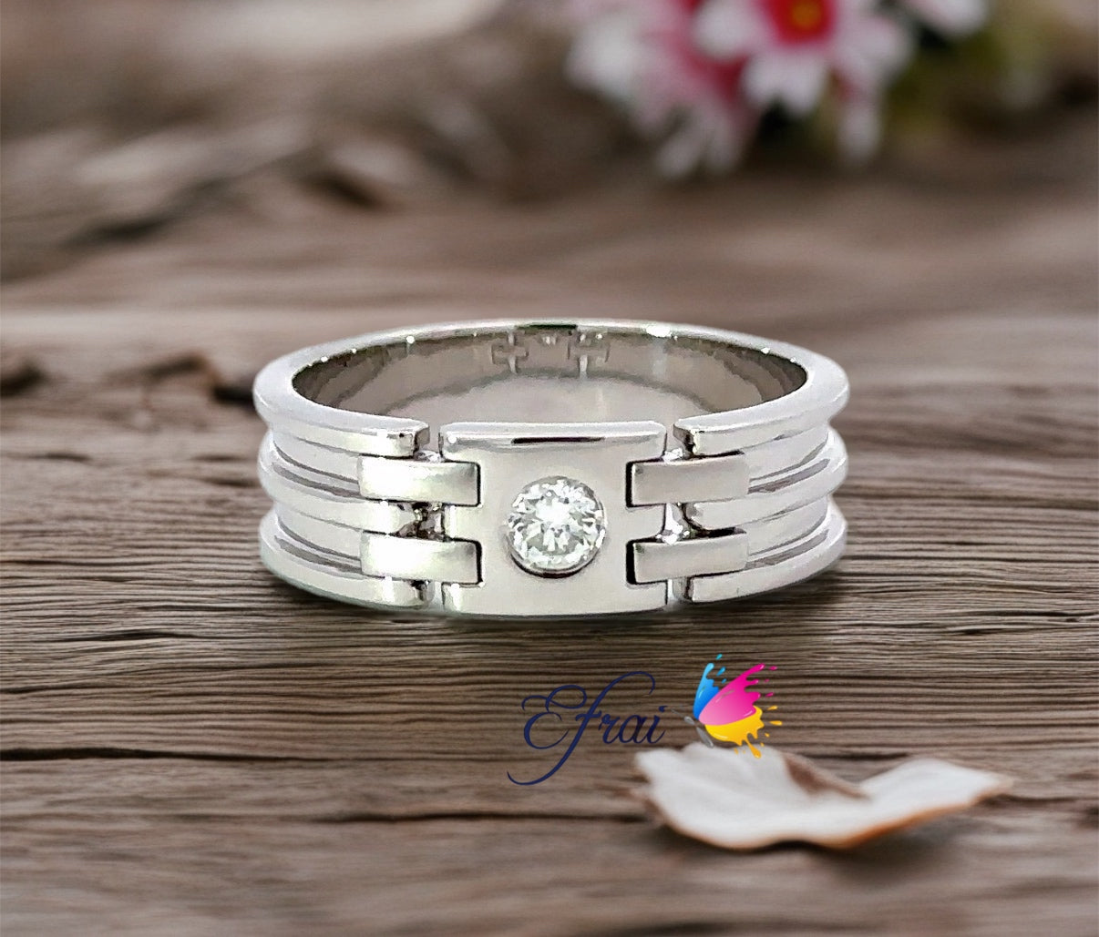 New gorgeous diamonds mens ring
