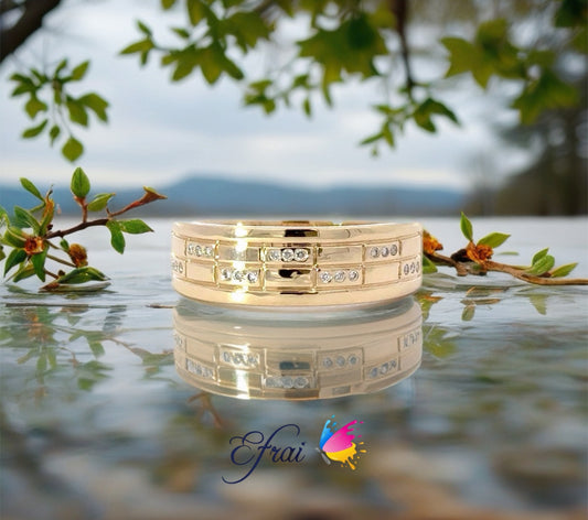 Gorgeous diamonds mens ring