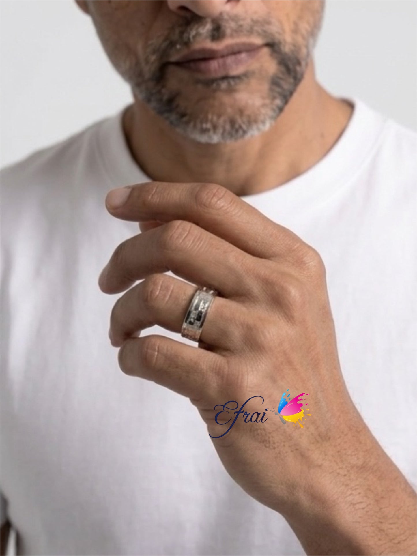 Gorgeous diamonds mens ring