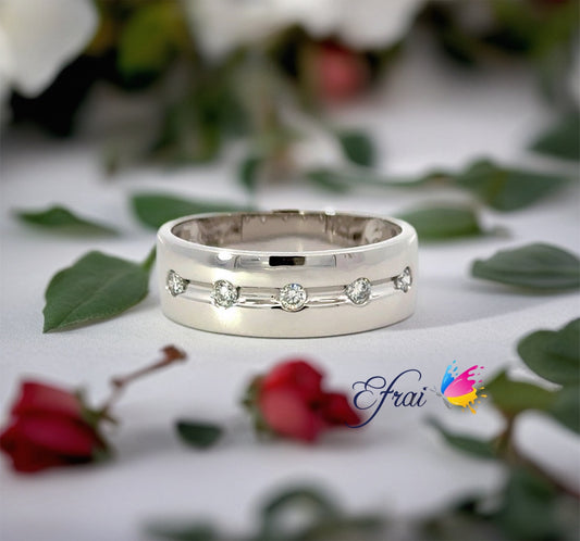 Gorgeous diamonds mens ring