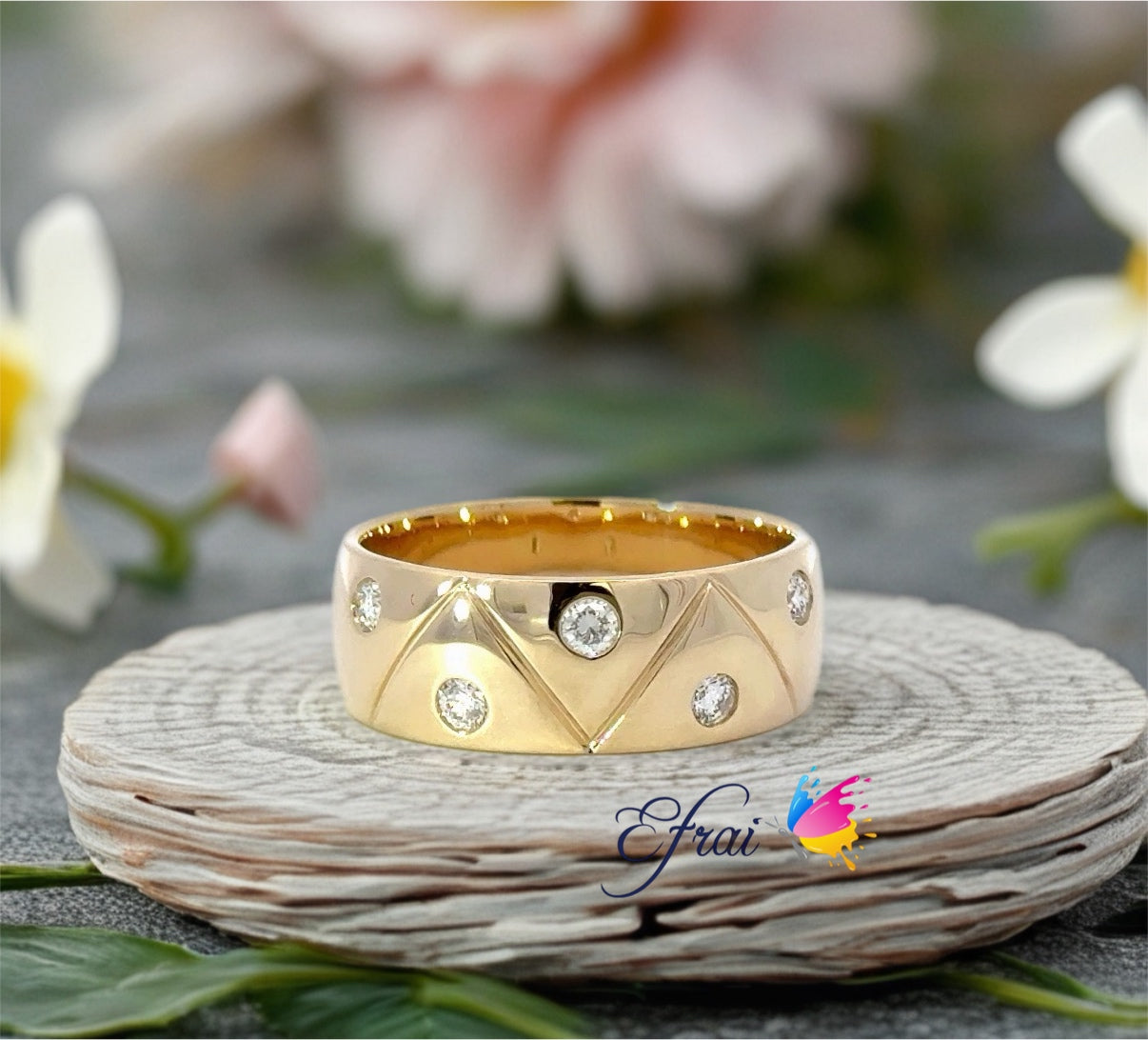 Gorgeous diamonds mens ring