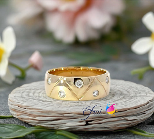 Gorgeous diamonds mens ring