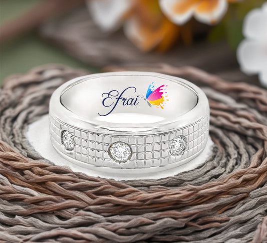 Mens diamonds ring