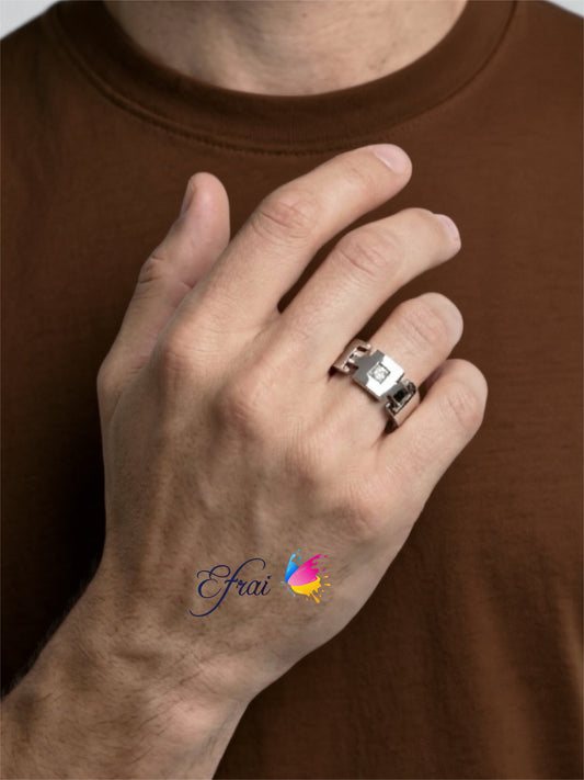 Gorgeous diamonds mens ring