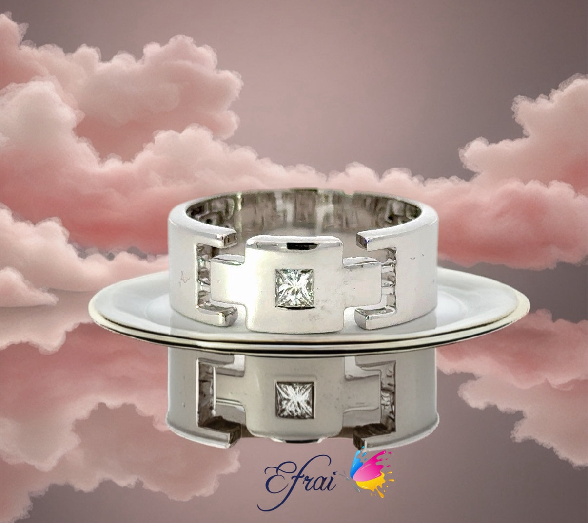 Gorgeous diamonds mens ring