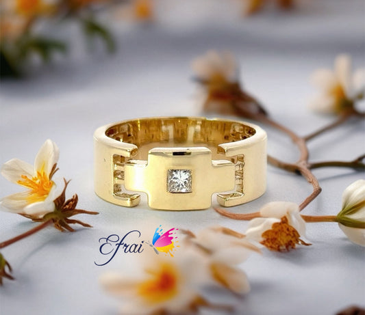 Gorgeous diamonds mens ring