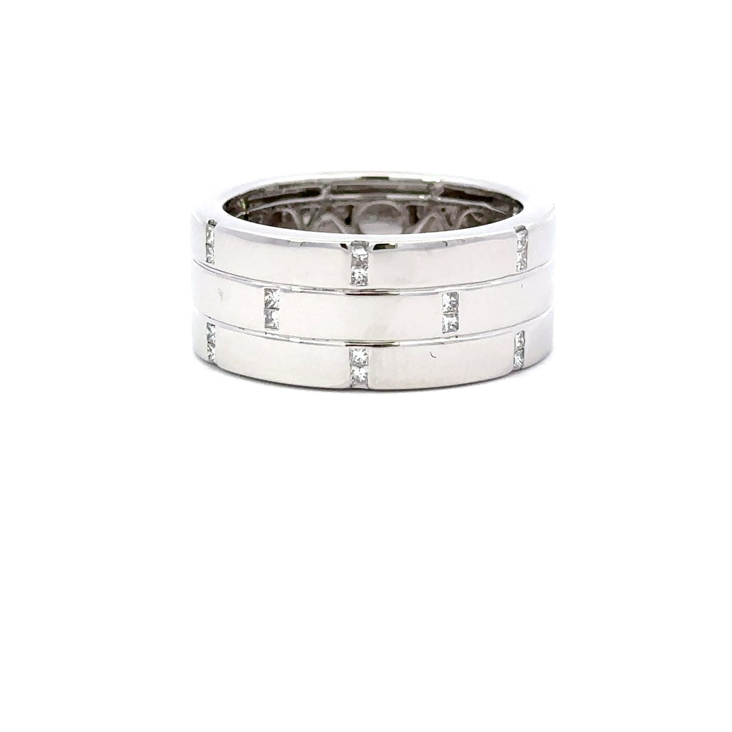 New design diamond mens ring
